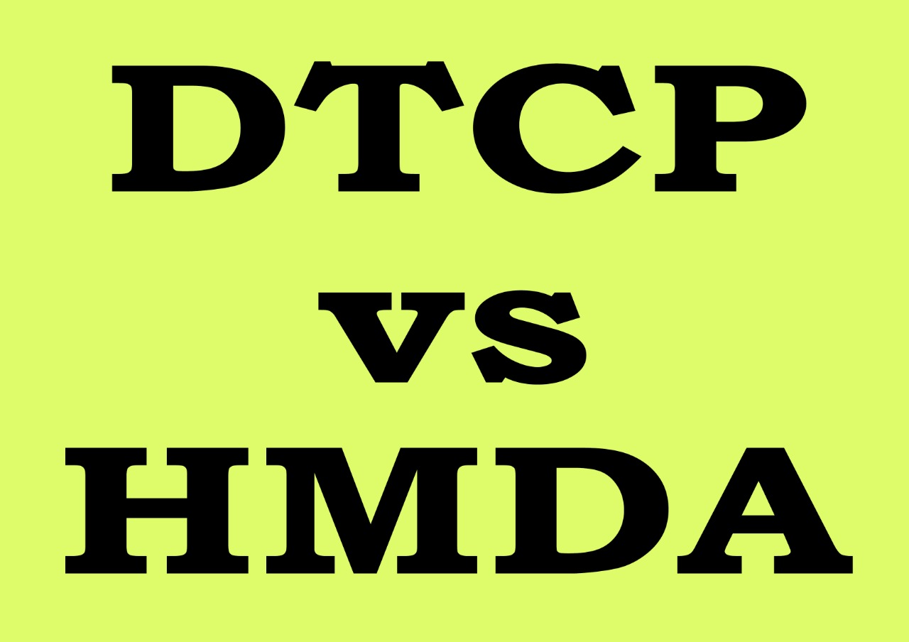 What is the difference between DTCP and HMDA?